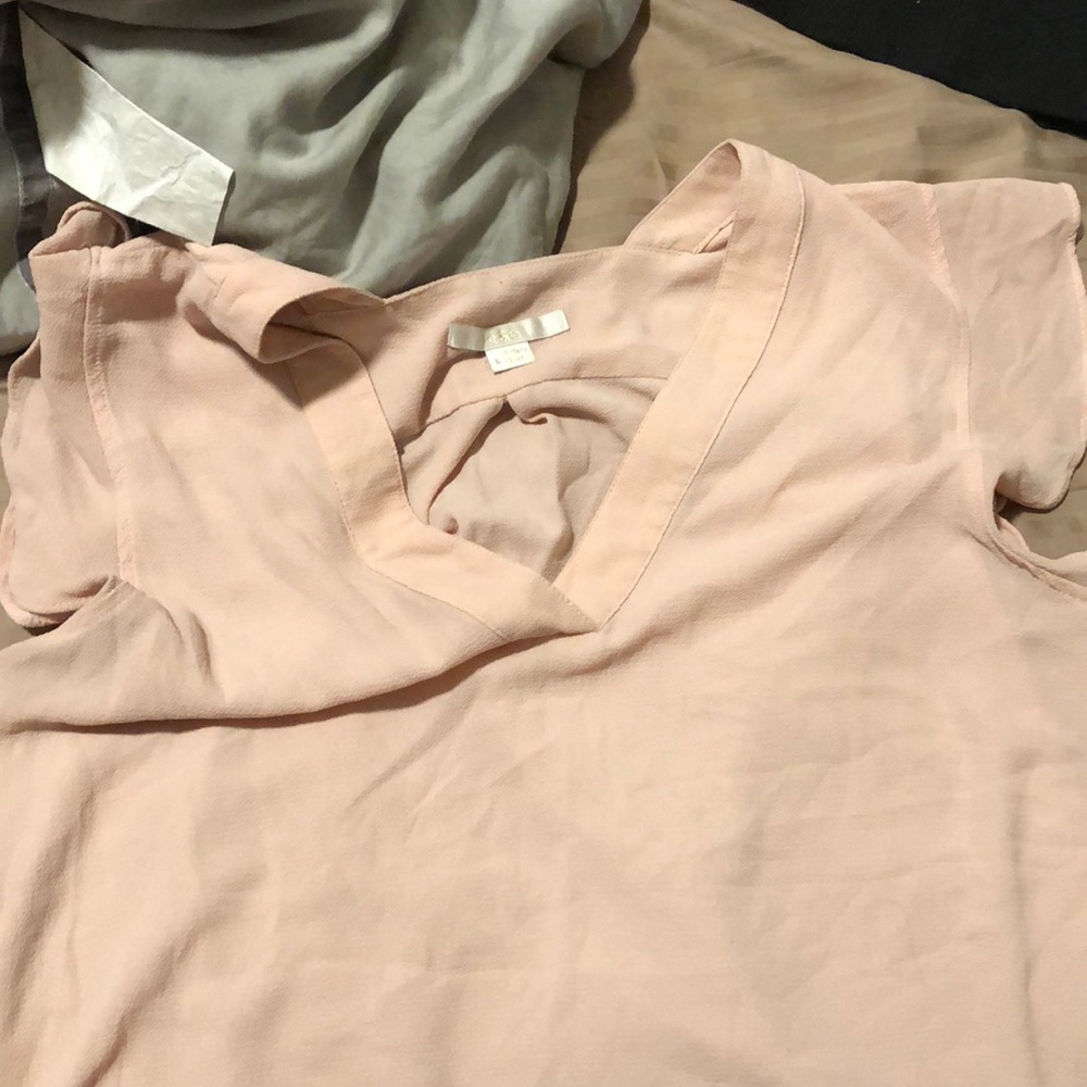 Nude blouse